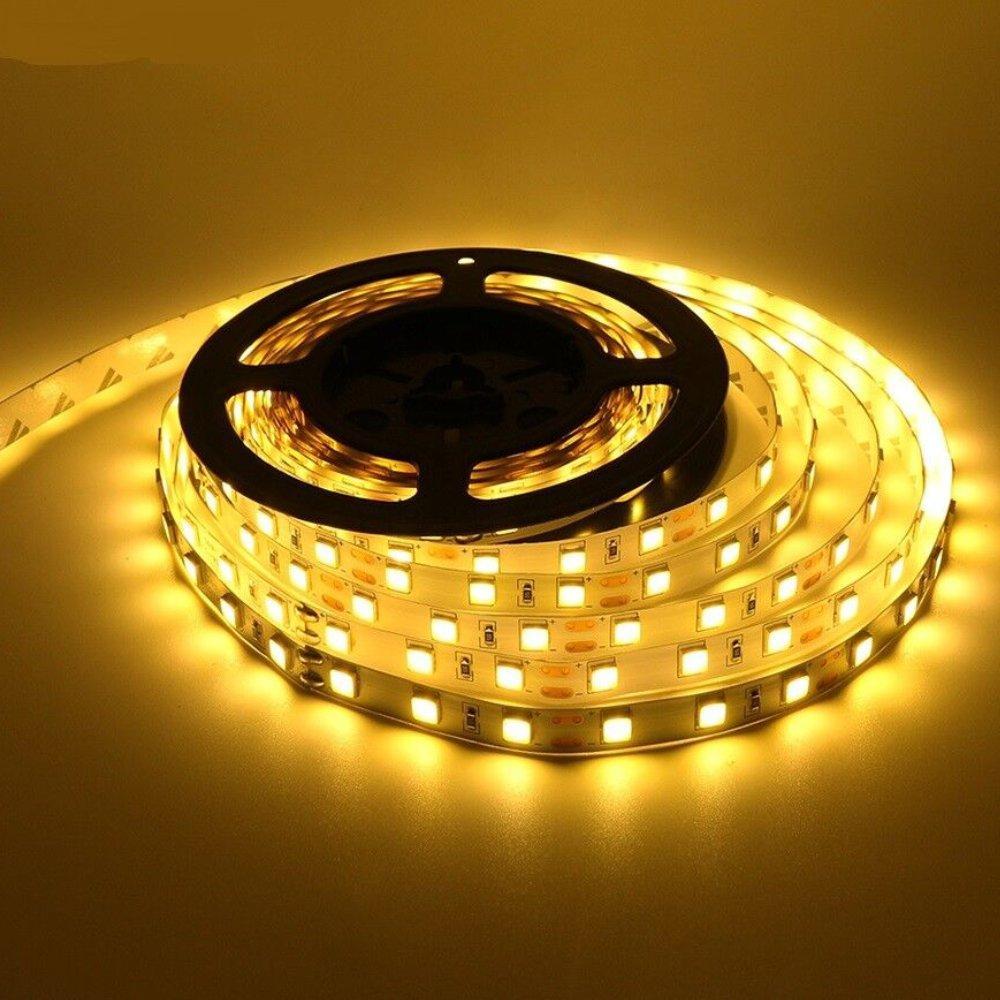 LED Strip 5054 DC12V Flexible LED Light 60 LED m 5m lot White warm IP20 IP65