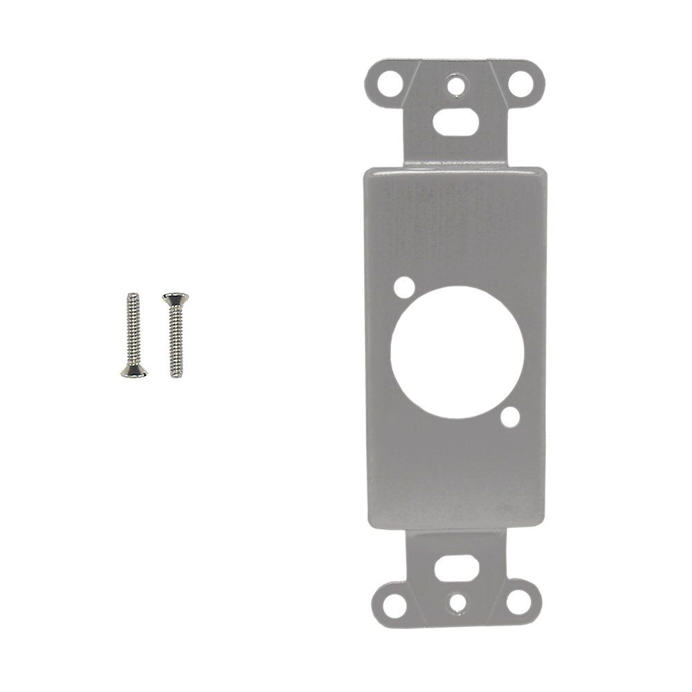 Decora Strap XLR Cutout Stainless Steel