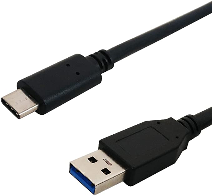 3.1 Type C Male to Type C Male Cable 5G 3A Black