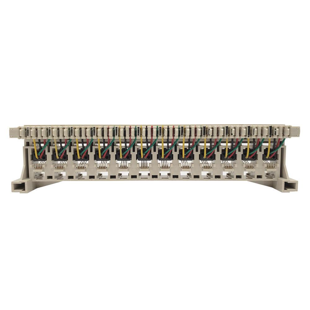 58082 Other Brands Cab BIX 135 Bix Panel Accessories BIX 12 port RJ11 6P4C Jack to BIX Strip A0330863 36B