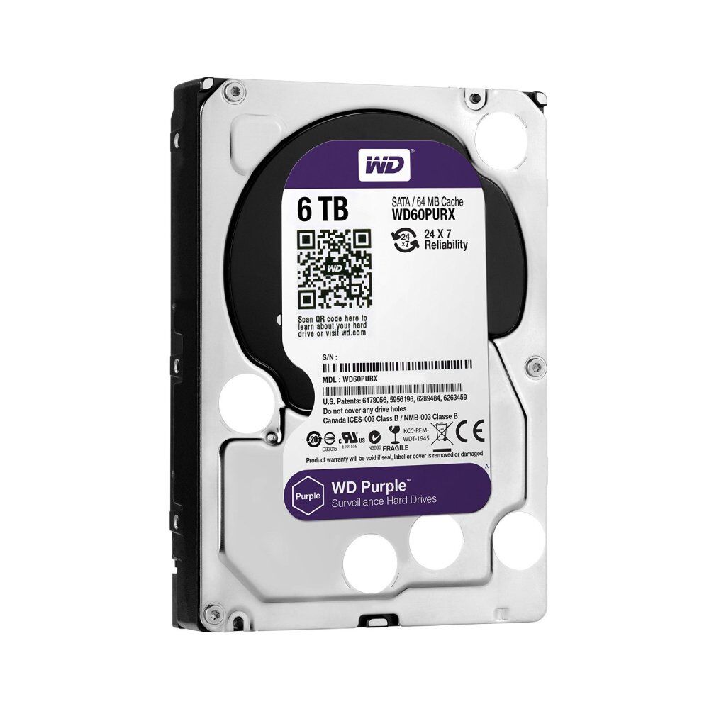 4TB 64MB IntelliPower RPM SATA3 Western Digital Purple Drive