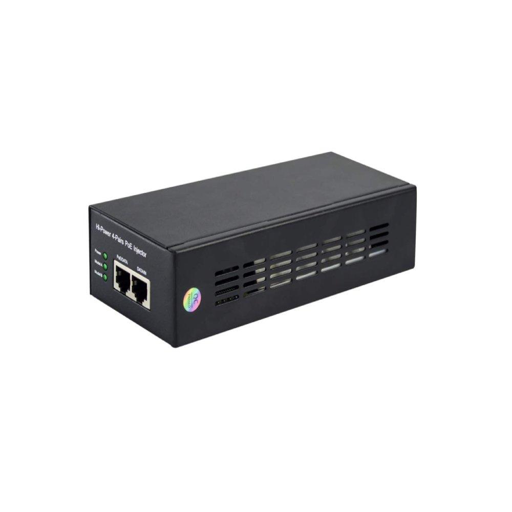 1 Channel 10 100 1000M PoE Injector – 60W – IEEE 802.3af at