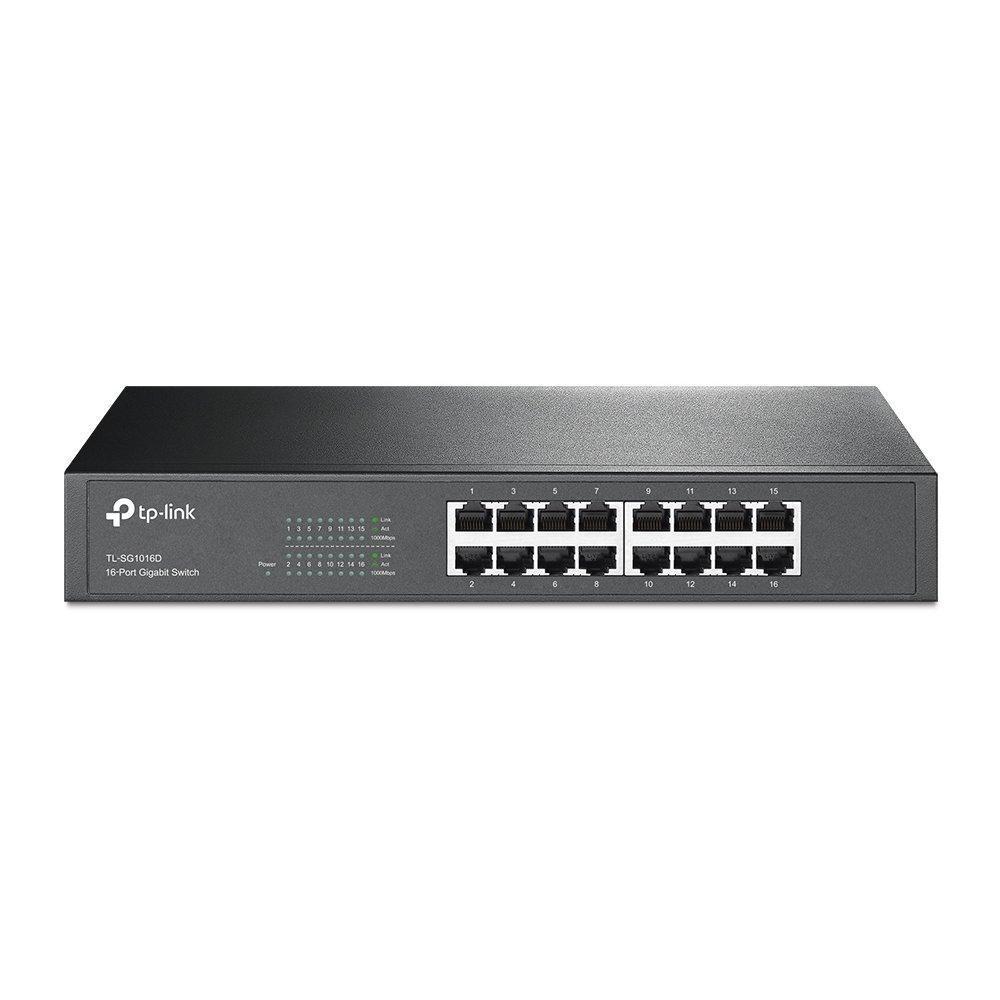 16 Port Gigabit Desktop Rackmount Switch 1