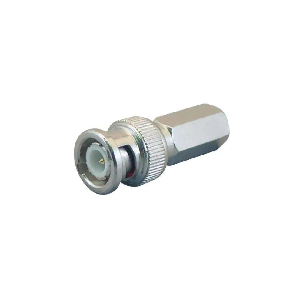 BNC Male Twist On Connector for RG59 10 pack 1
