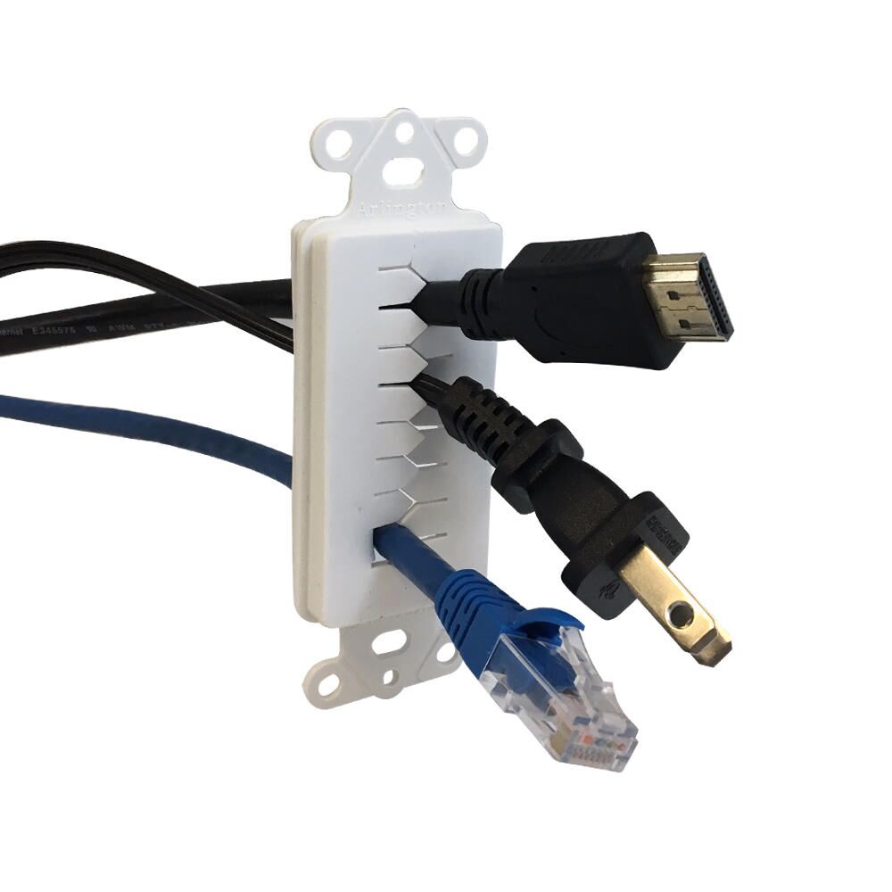 Decora Strap Pass Through Slotted Style White