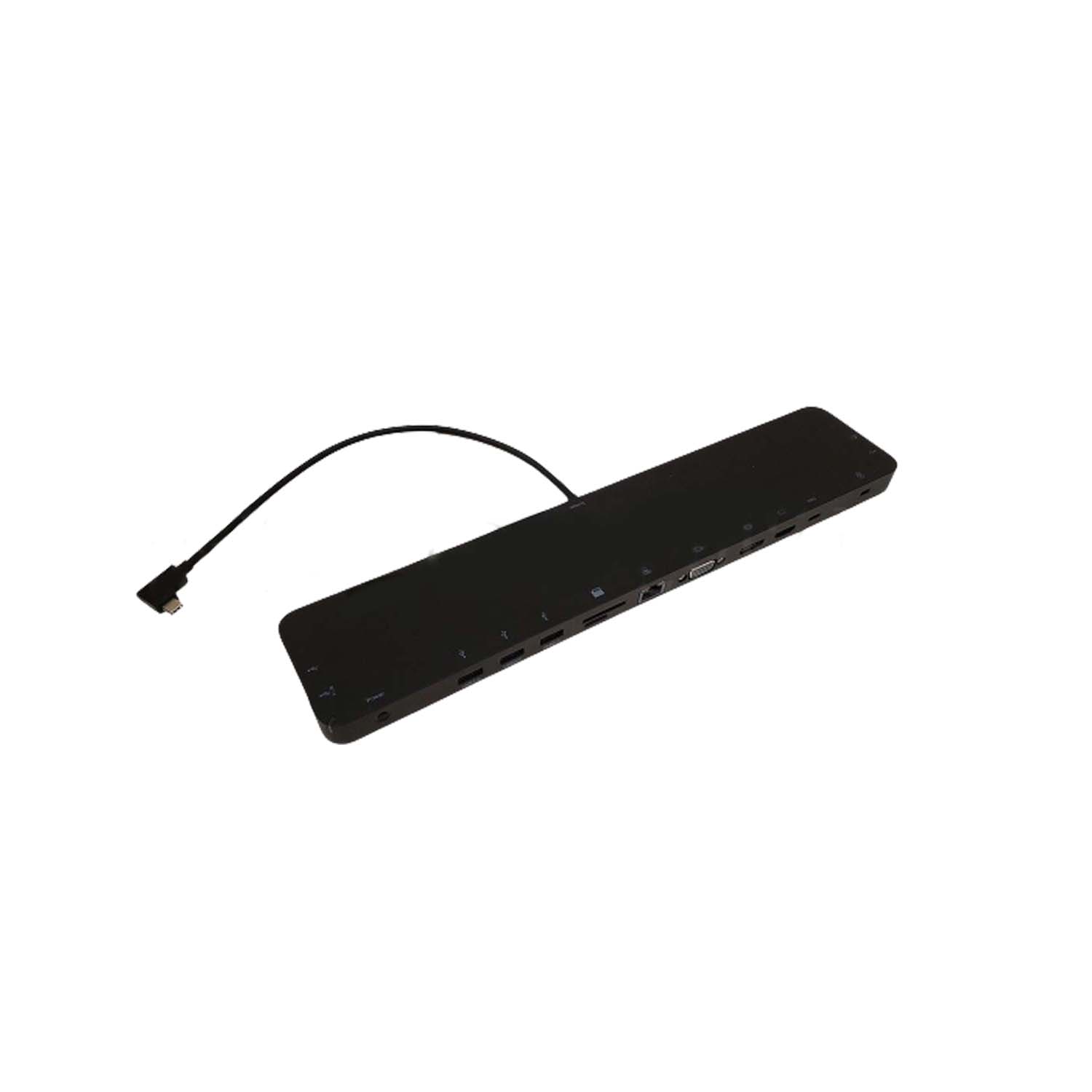 USB 3.1 Type C to Docking Station with PD Charging Black