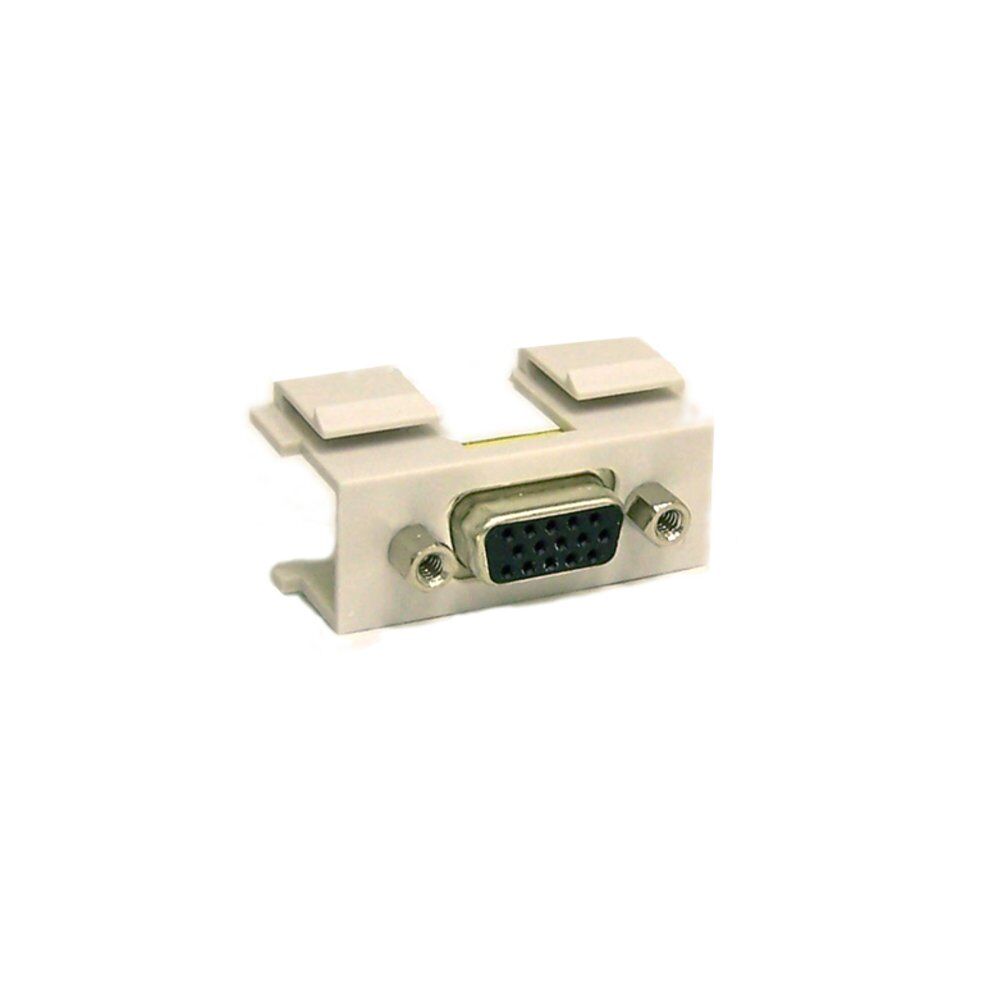 VGA Female Female Double Keystone Wall Plate Insert