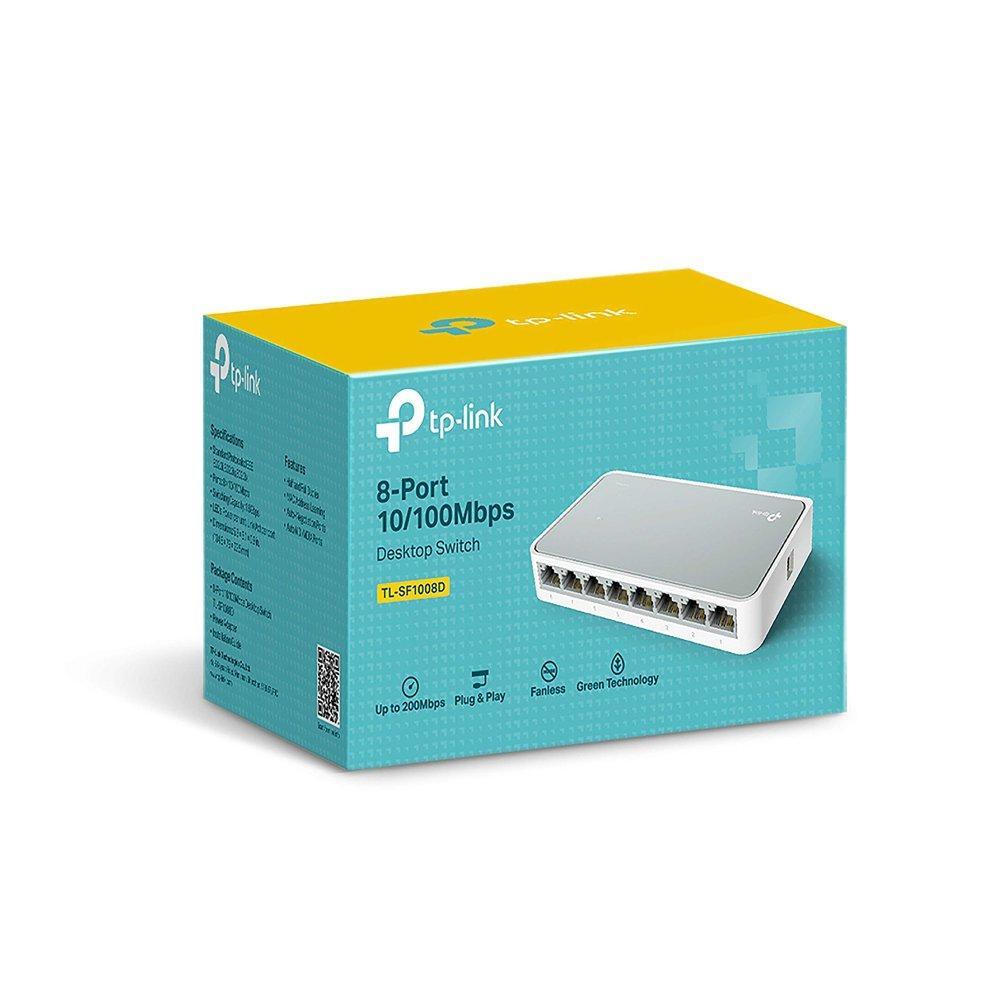 8 Port 10 100Mbps Desktop Switch 4