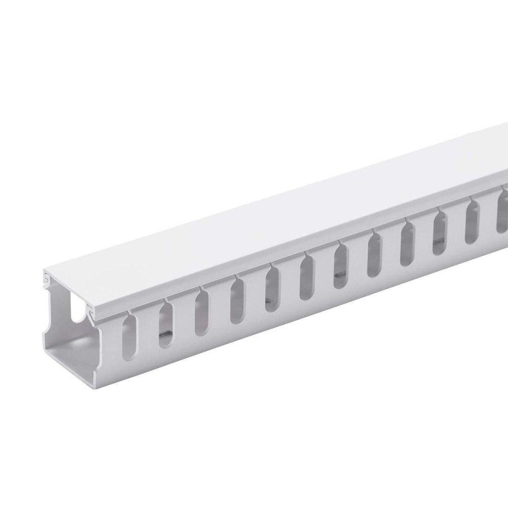 8MM SLOT W33 X H33 2M WHITE 2