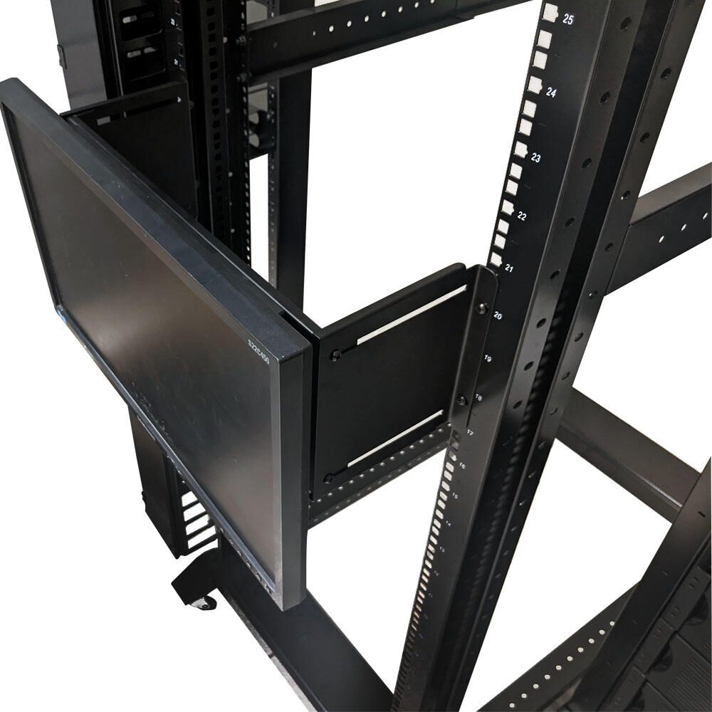 6ecf9 Cab RM 395 4U Rack Cabinet 19 Inch Adjustable Rack Mount Monitor Mount 4U VESA 75x75 100x100
