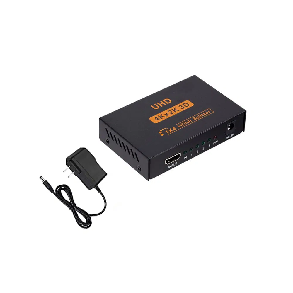 1×4 HDMI Splitter – 4K x 2K Ultra HD – 4 Ports Output Black color 1.jpg