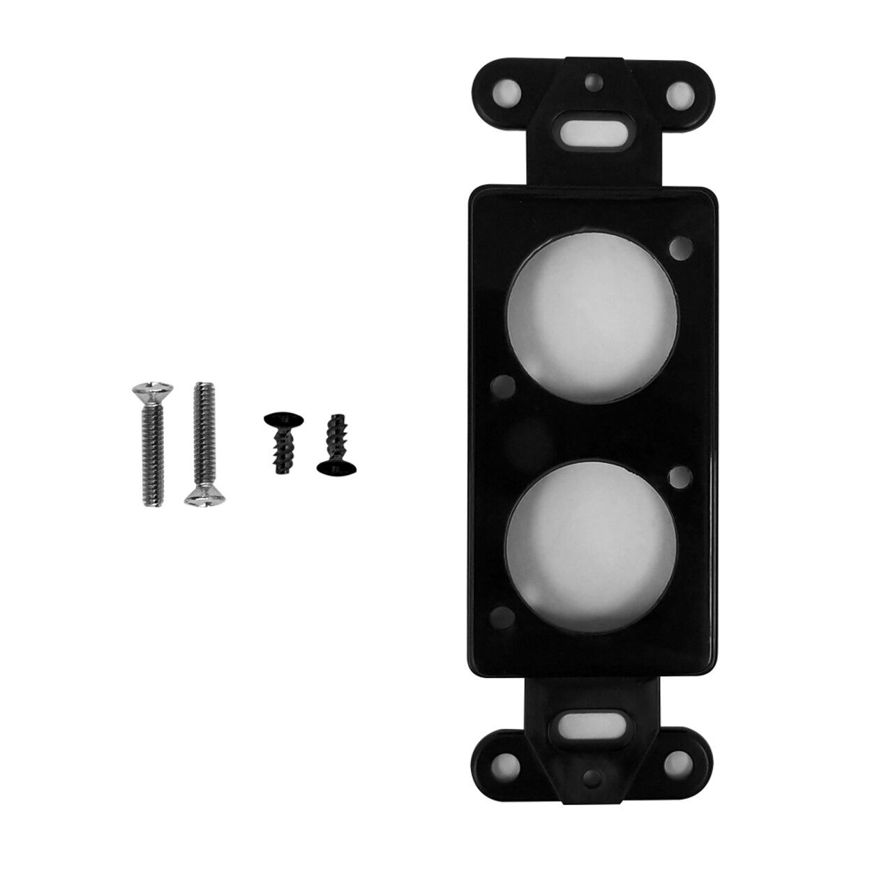 Decora Strap 2 x XLR Cutout Black