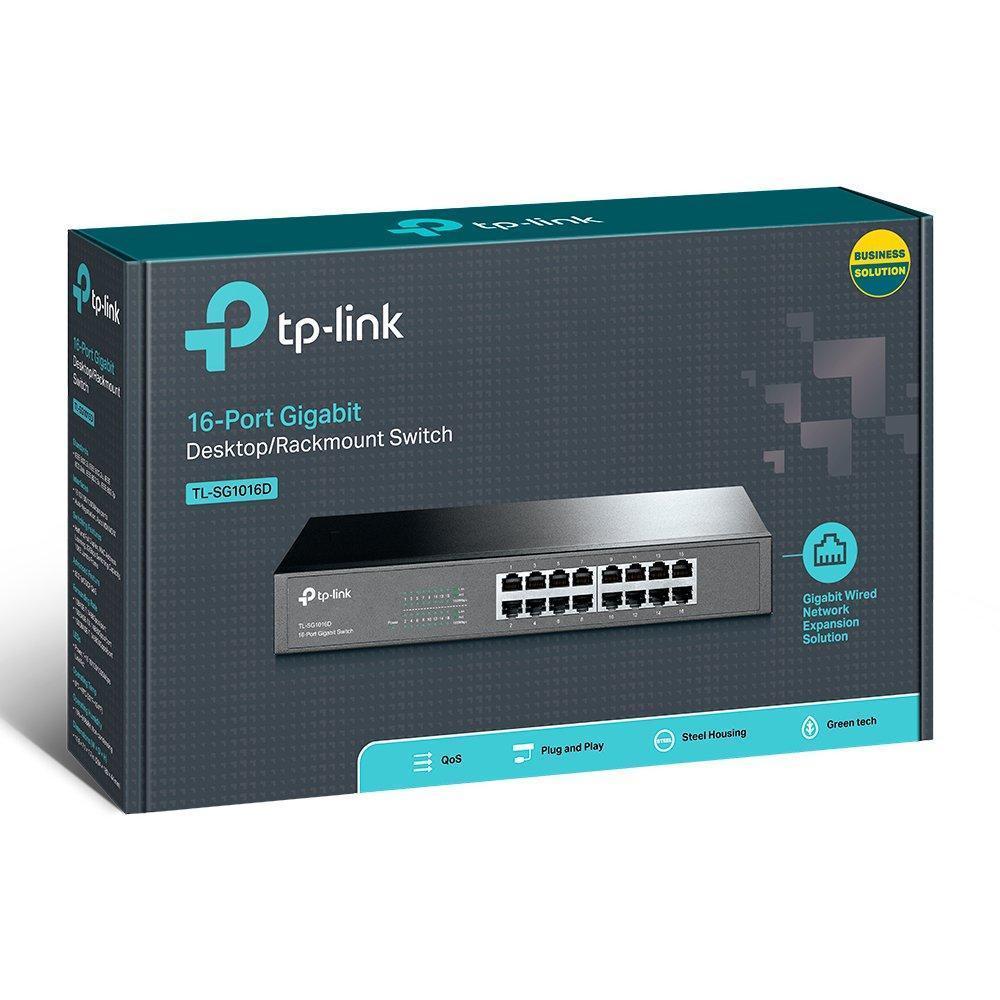 16 Port Gigabit Desktop Rackmount Switch 3
