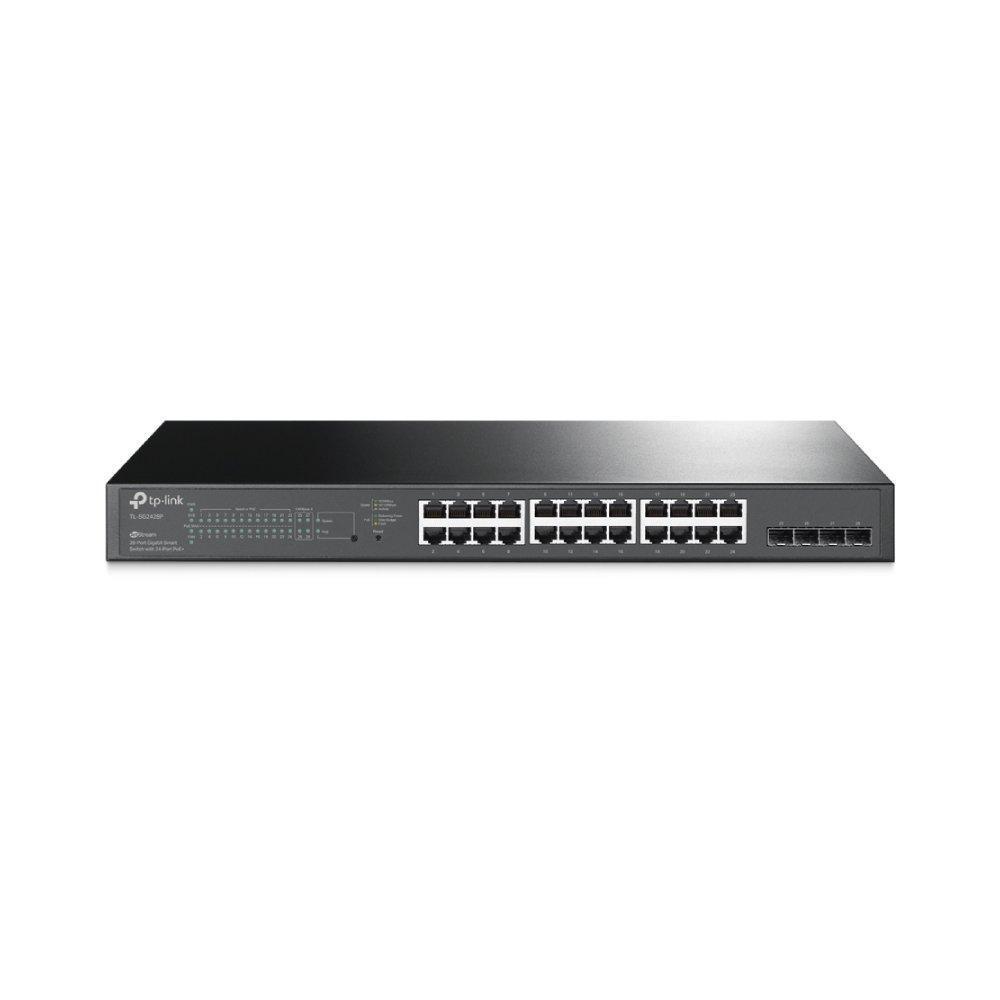 JetStream 28 Port Gigabit L2 Managed Switch with 24 Port PoE