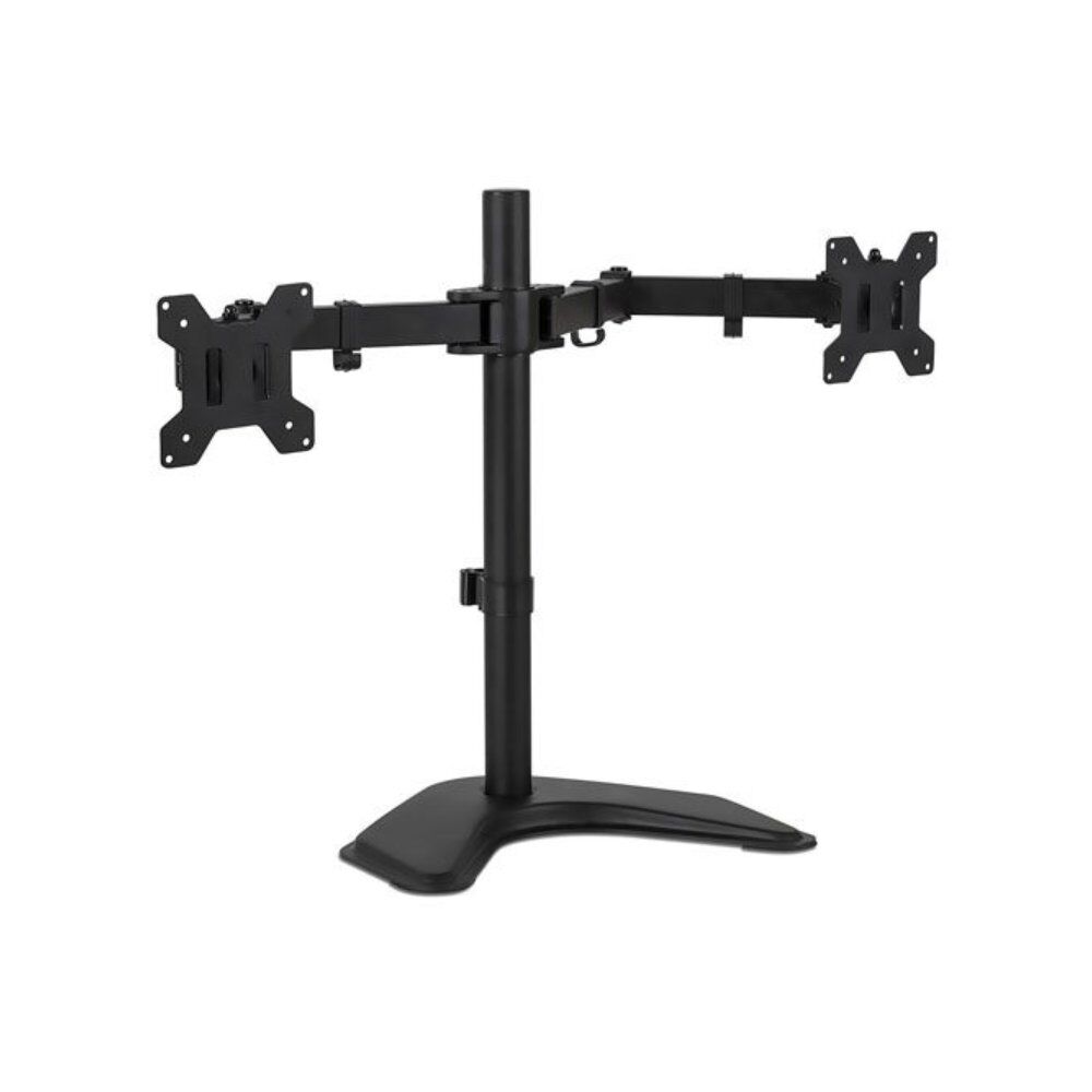 13 – 27″ TV Monitor Dual Screen Desk Stand
