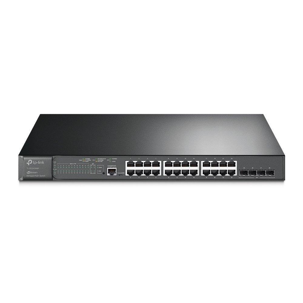 JetStream 28 Port Gigabit L2 Managed Switch with 24 Port PoE