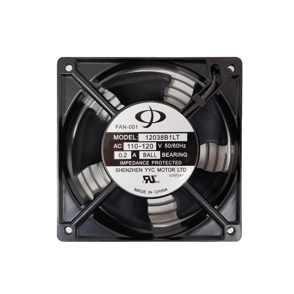2d629 Other Brands RM 615 Wall Mount Bracket Cabinet Shelves Fan Kit for RM 500 Series Wall Mount Cabinets Low Decibel 28dBa 55 CFM Pair