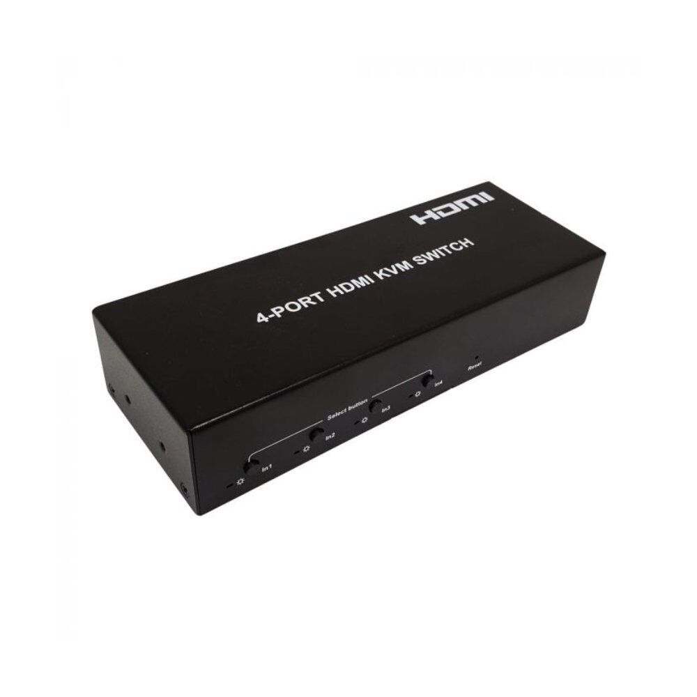 4 Port KVM Switch HDMI USB